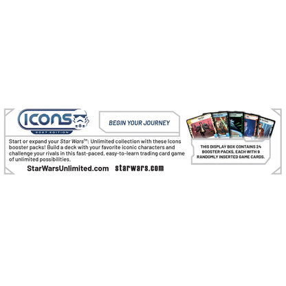 Booster-Display Star Wars: Unlimited – Icons 2027 Edition (Englisch)