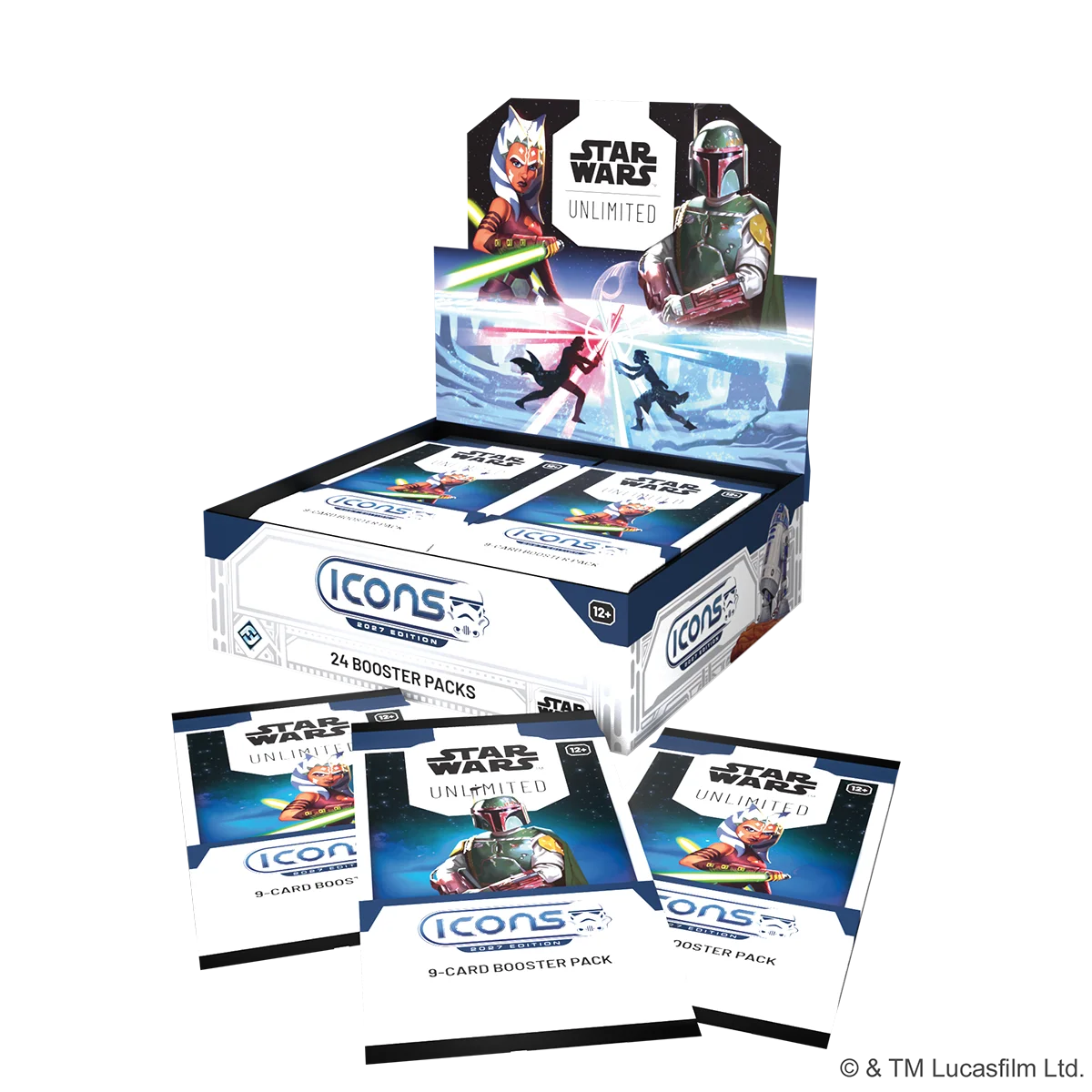 Booster-Display Star Wars: Unlimited – Icons 2027 Edition (Englisch)