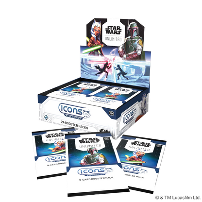 Booster-Display Star Wars: Unlimited – Icons 2027 Edition (Englisch)