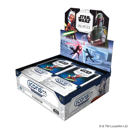 Booster-Display Star Wars: Unlimited – Icons 2027 Edition (Deutsch)