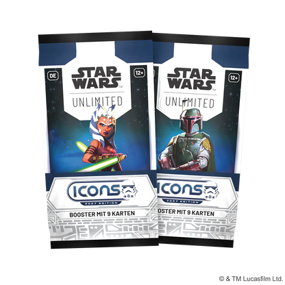 Booster-Display Star Wars: Unlimited – Icons 2027 Edition (Deutsch)