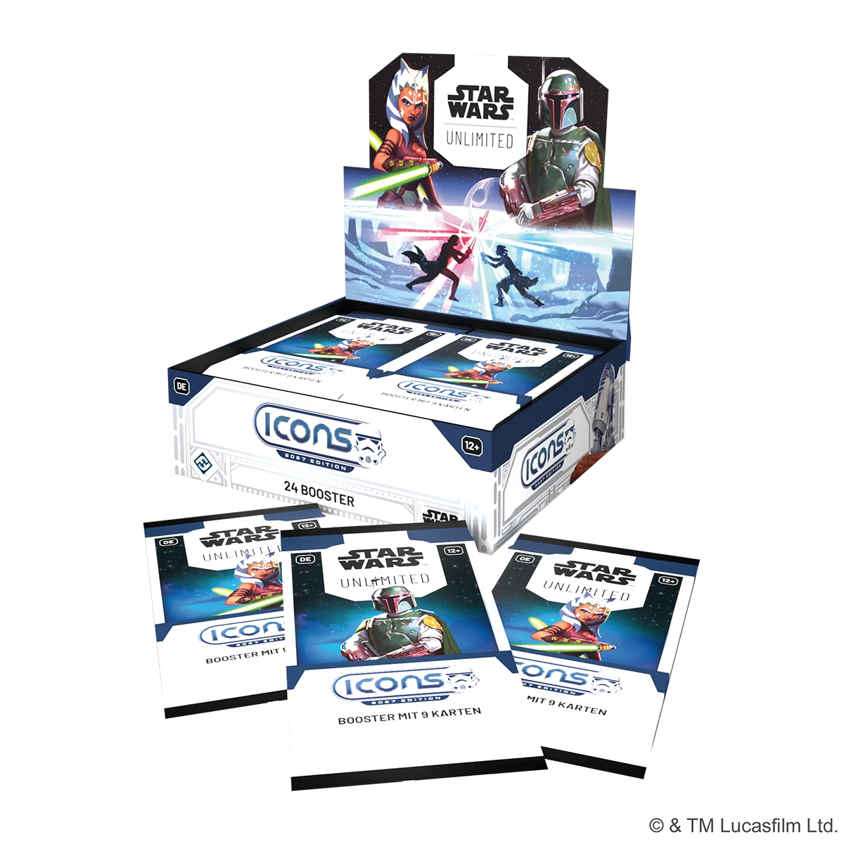 Booster-Display Star Wars: Unlimited – Icons 2027 Edition (Deutsch)