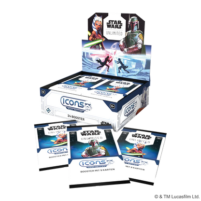 Booster-Display Star Wars: Unlimited – Icons 2027 Edition (Deutsch)