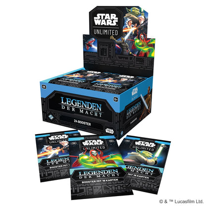 Booster-Display Legenden der Macht – Star Wars: Unlimited (Deutsch)