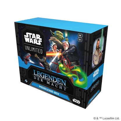 Prerelease-Box Legenden der Macht – Star Wars: Unlimited (Deutsch)