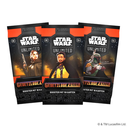 Star Wars: Unlimited – Gesetzlose Zeiten Booster (DE)