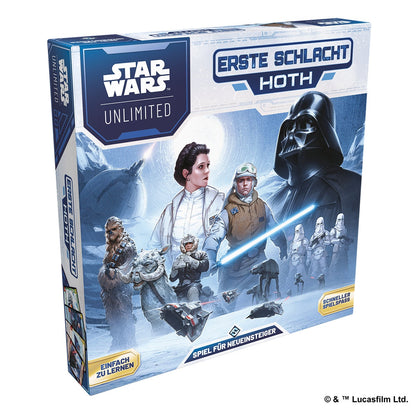 Star Wars: Unlimited - First Battle: Hoth for Beginners to Learn! (German)