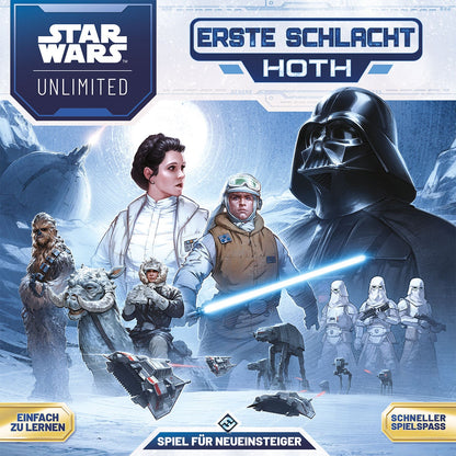 Star Wars: Unlimited - First Battle: Hoth for Beginners to Learn! (German)