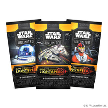 Booster-Display Jump to Lightspeed – Star Wars: Unlimited (Englisch)