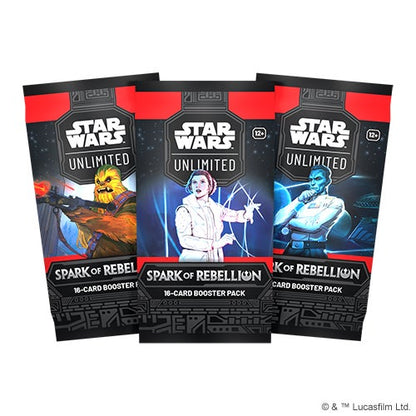 Star Wars: Unlimited – Spark of Rebellion Booster Display (EN)
