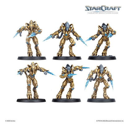 StarCraft TMG Starterset Protoss - StarCraft: The Miniatures Game