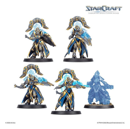 StarCraft TMG Starterset Protoss - StarCraft: The Miniatures Game