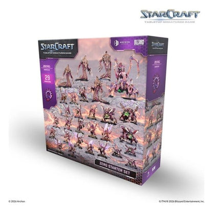 Starter Set: Zerg - StarCraft: The Miniatures Game - Tabletop