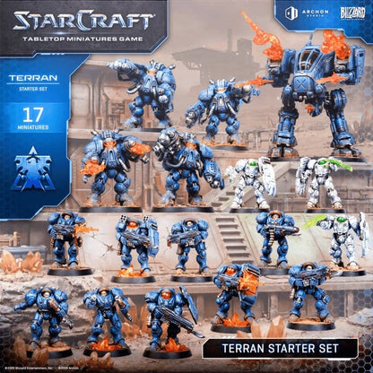 StarCraft TMG Starterset: Terraner - StarCraft: The Miniatures Game