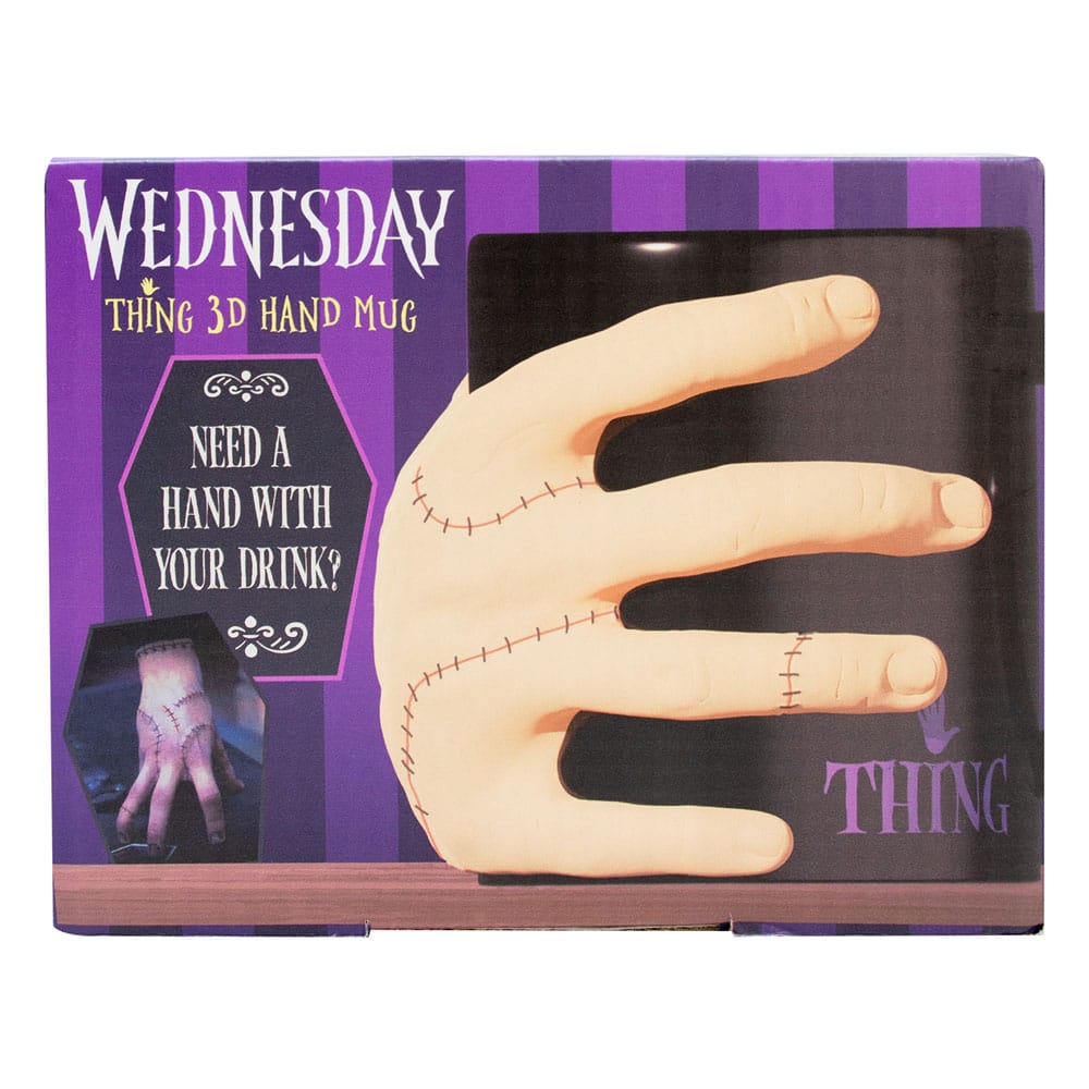 Wednesday Tasse 3D - Eiskaltes Händchen, 330 ml