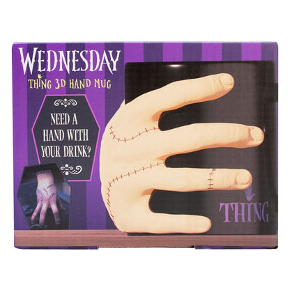 Wednesday Tasse 3D - Eiskaltes Händchen, 330 ml