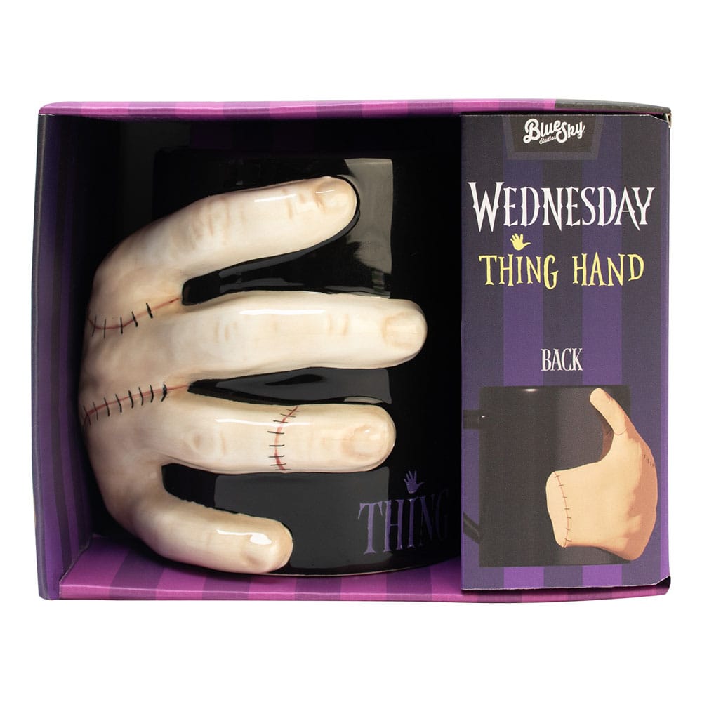 Wednesday Tasse 3D - Eiskaltes Händchen, 330 ml