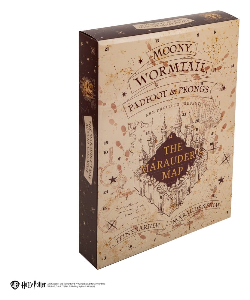 Harry Potter Adventskalender Marauder's Map New Edition 2026