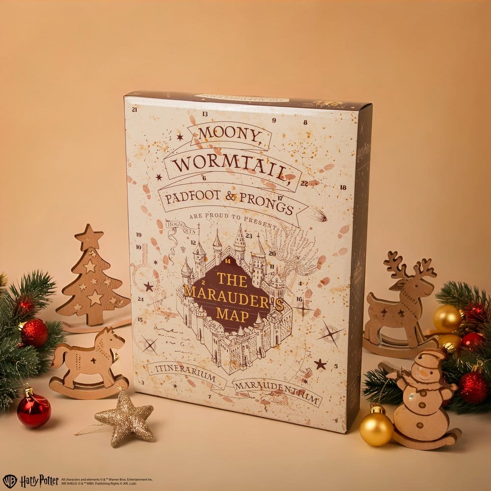 Harry Potter Adventskalender Marauder's Map New Edition 2026