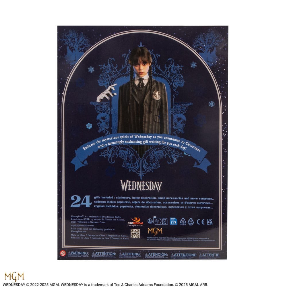 Wednesday Adventskalender 2025 mit 24x mystischen Überraschungen 🖤
