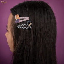 Wednesday Haarschmuck-Set: 4er-Pack für Fans
