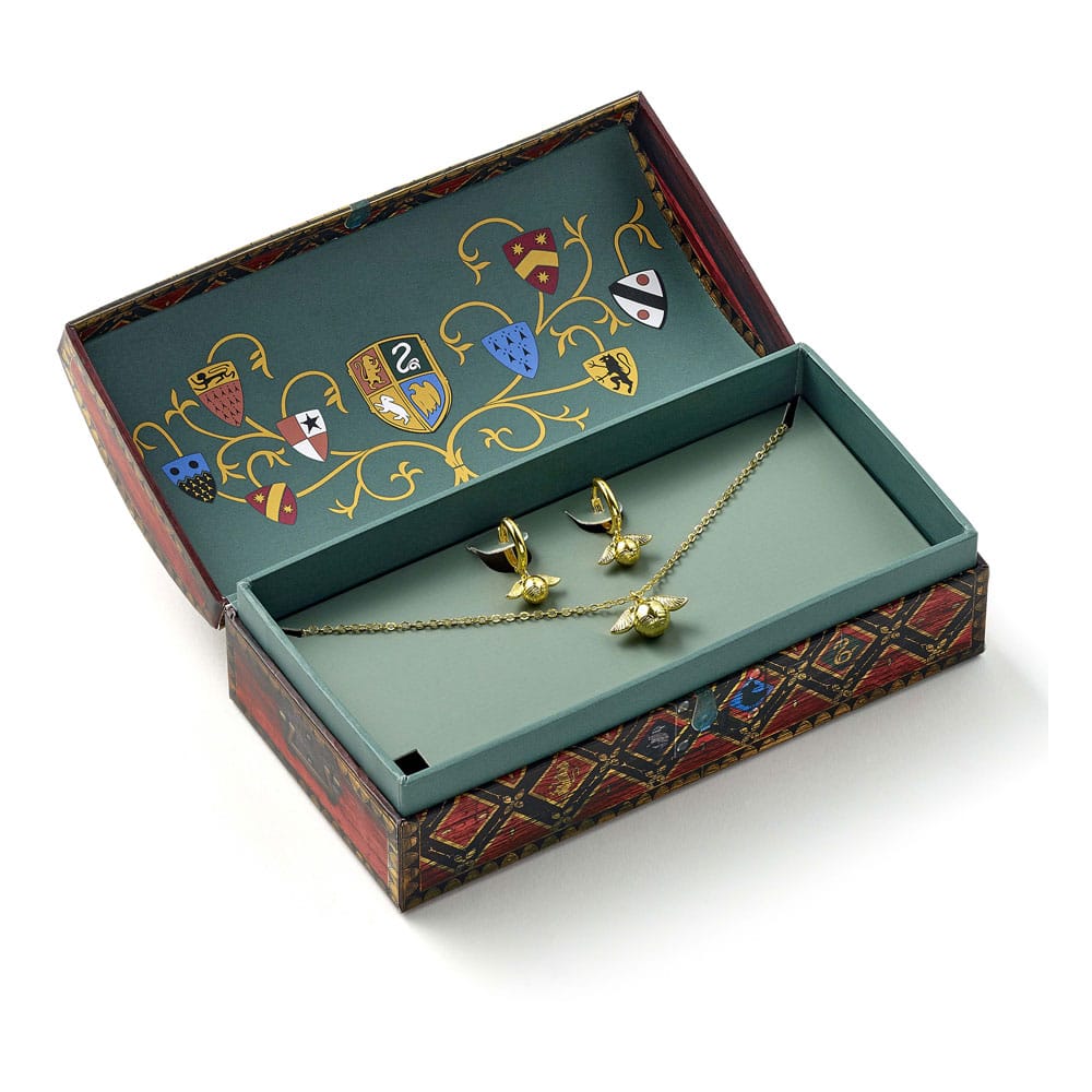 Harry Potter Quidditch Goldener Schnatz Schmuckset