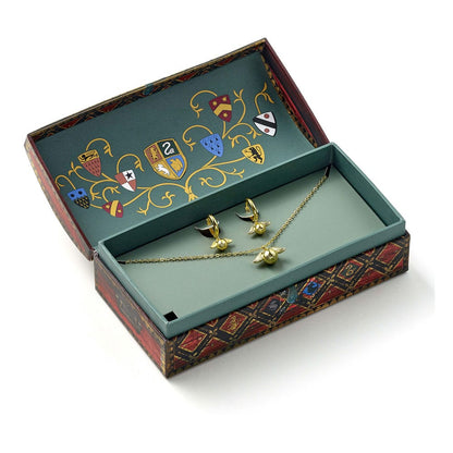 Harry Potter Quidditch Goldener Schnatz Schmuckset
