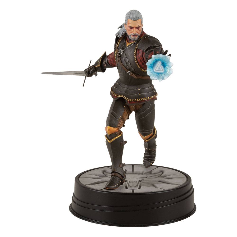 Geralt Statue in Toussaint-Rüstung – Sammlerfigur aus The Witcher III