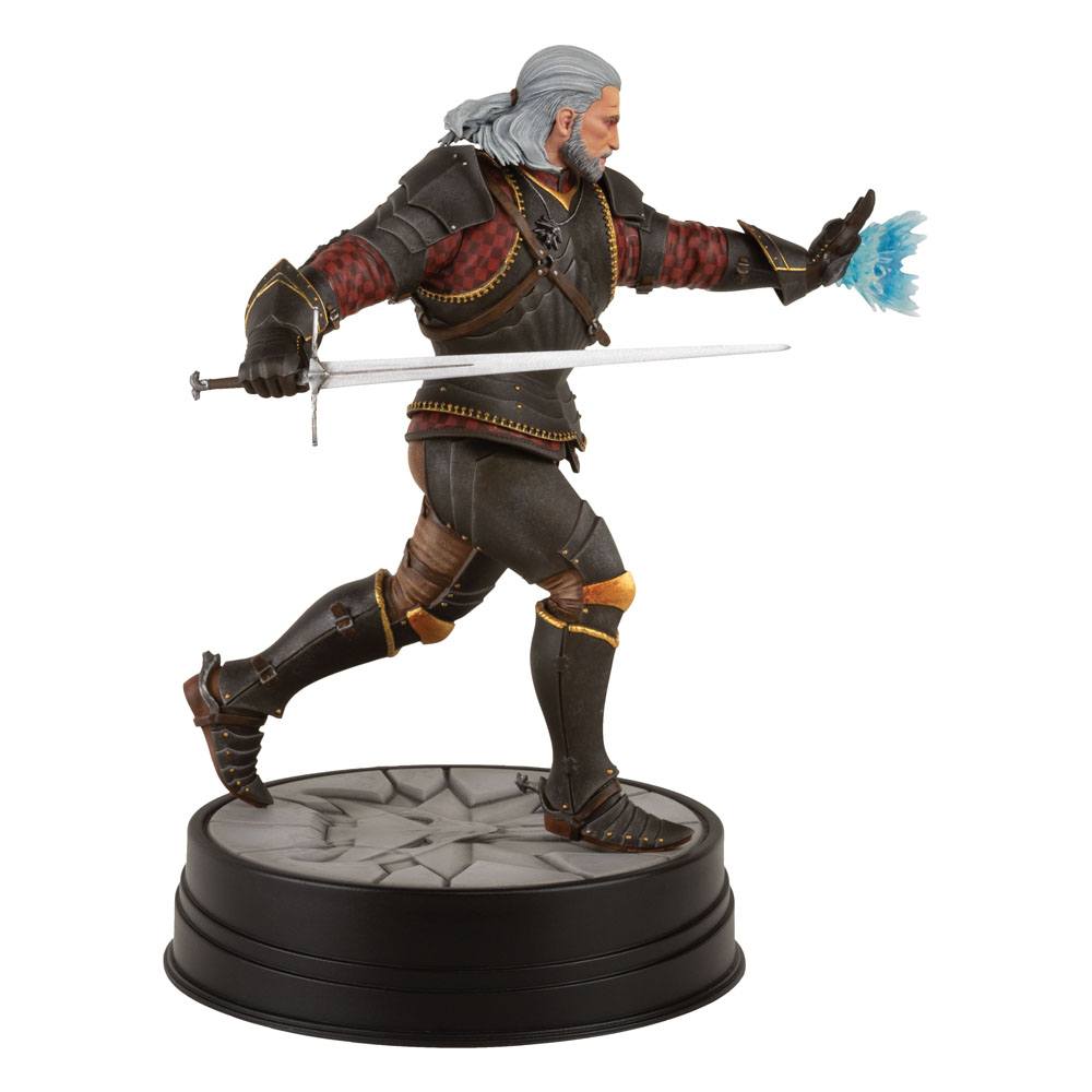 Geralt Statue in Toussaint-Rüstung – Sammlerfigur aus The Witcher III