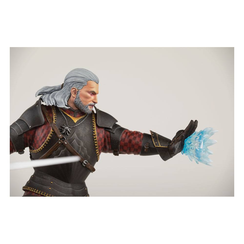 Geralt Statue in Toussaint-Rüstung – Sammlerfigur aus The Witcher III
