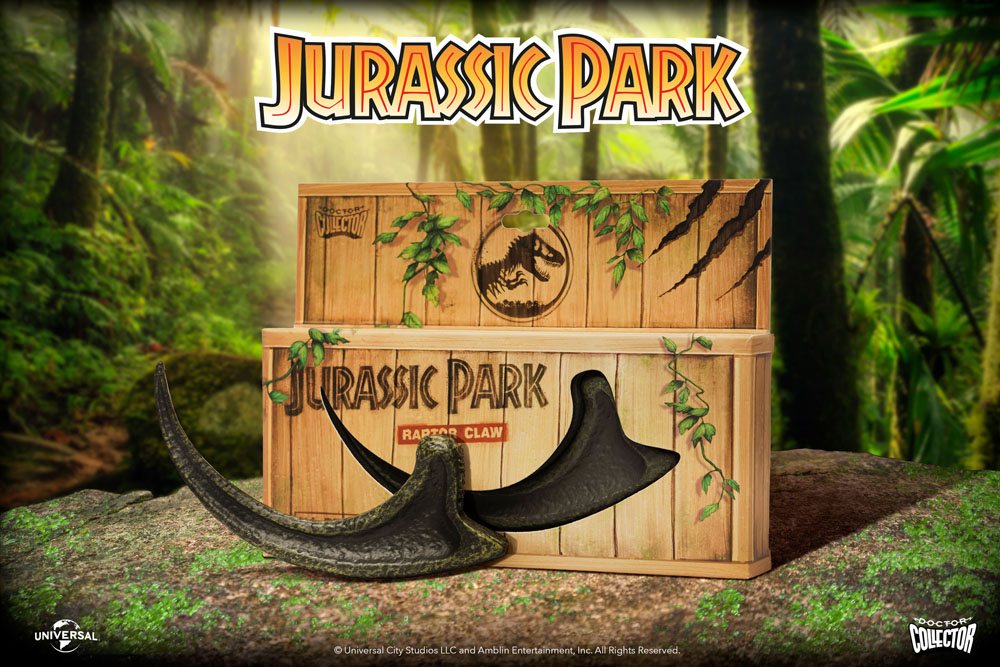 Jurassic Park Velociraptor Kralle: Originalgetreue Replik