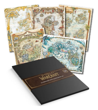 World of Warcraft Kunstdruck-Set Limited Edition (5 Lithografien) 36 × 28 cm