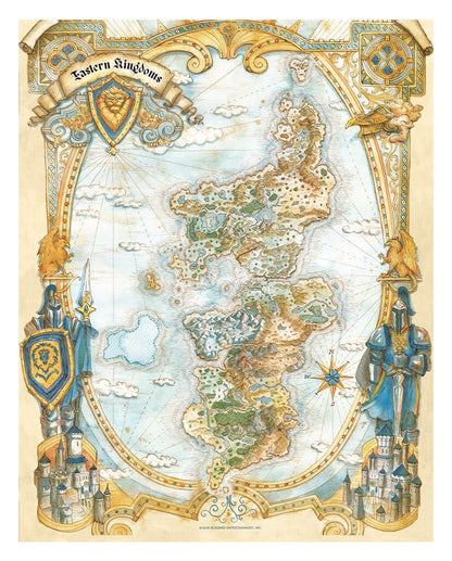World of Warcraft Kunstdruck-Set Limited Edition (5 Lithografien) 36 × 28 cm