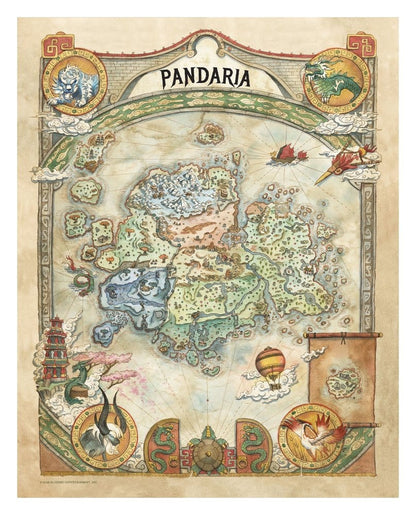 World of Warcraft Kunstdruck-Set Limited Edition (5 Lithografien) 36 × 28 cm