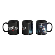 Magische Witcher-Thermotasse Geralt & Ciri mit Wärme-Effekt