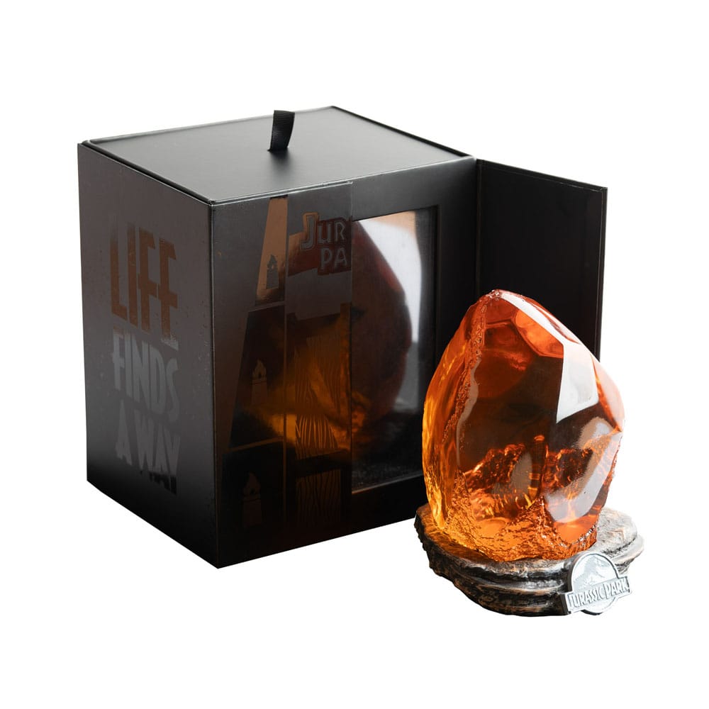 Die ultimative Jurassic Park Bernstein Lampe direkt aus der Urzeit!
