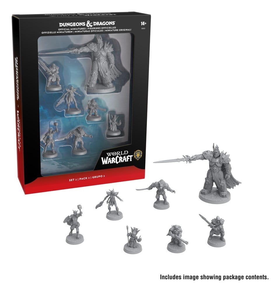 Dungeons & Dragons x World of Warcraft Miniaturen Set 2 (Allianz)