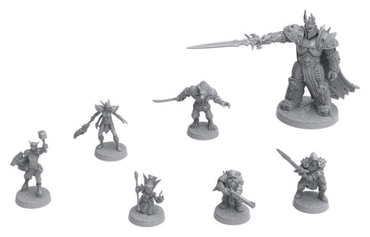 Dungeons & Dragons x World of Warcraft Miniaturen Set 2 (Allianz)