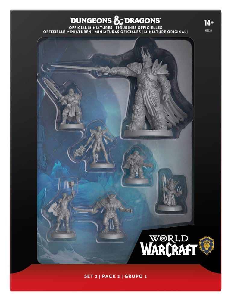 Dungeons & Dragons x World of Warcraft Miniaturen Set 2 (Allianz)