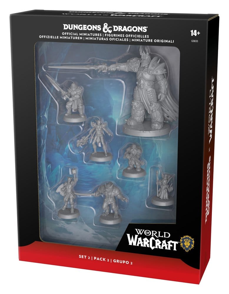 Dungeons & Dragons x World of Warcraft Miniaturen Set 2 (Allianz)