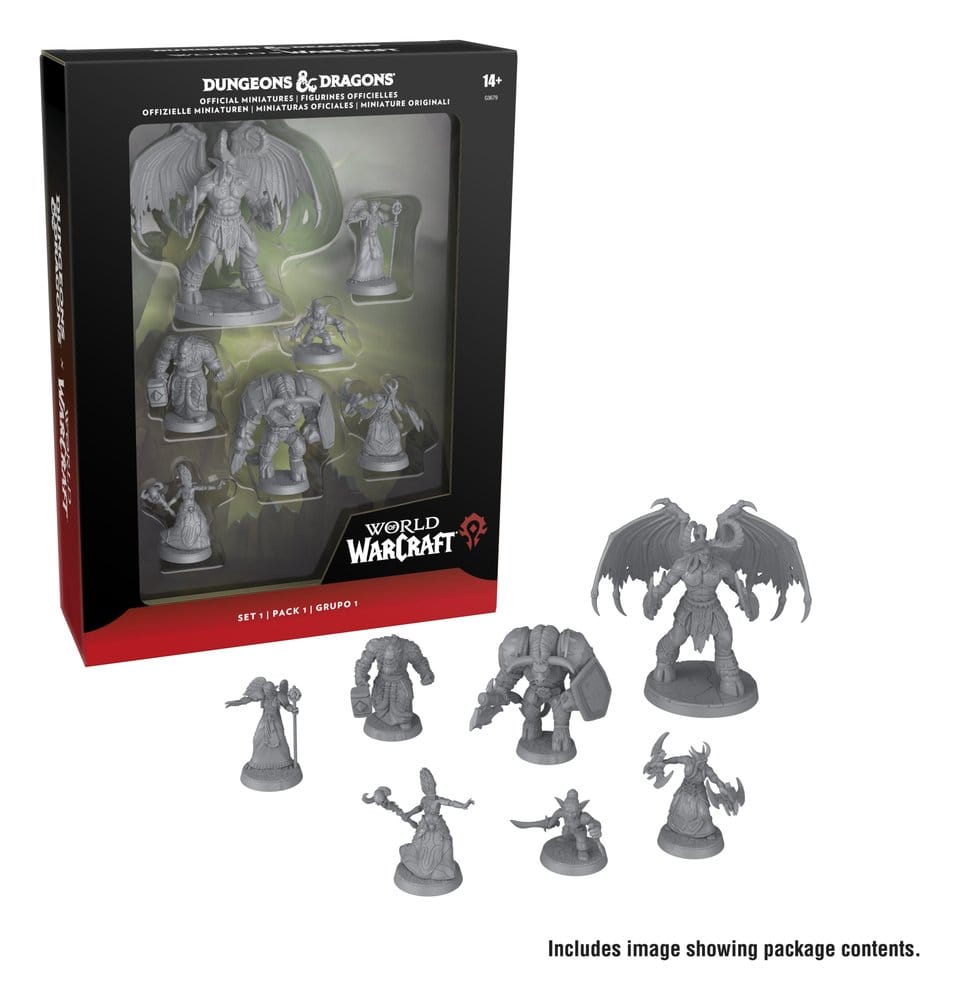 Dungeons & Dragons x World of Warcraft Miniaturen Set 1 (Horde)