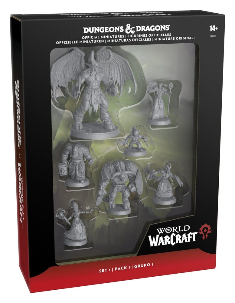 Dungeons & Dragons x World of Warcraft Miniaturen Set 1 (Horde)