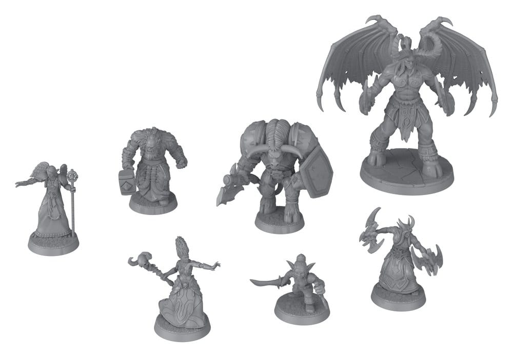 Dungeons & Dragons x World of Warcraft Miniaturen Set 1 (Horde)