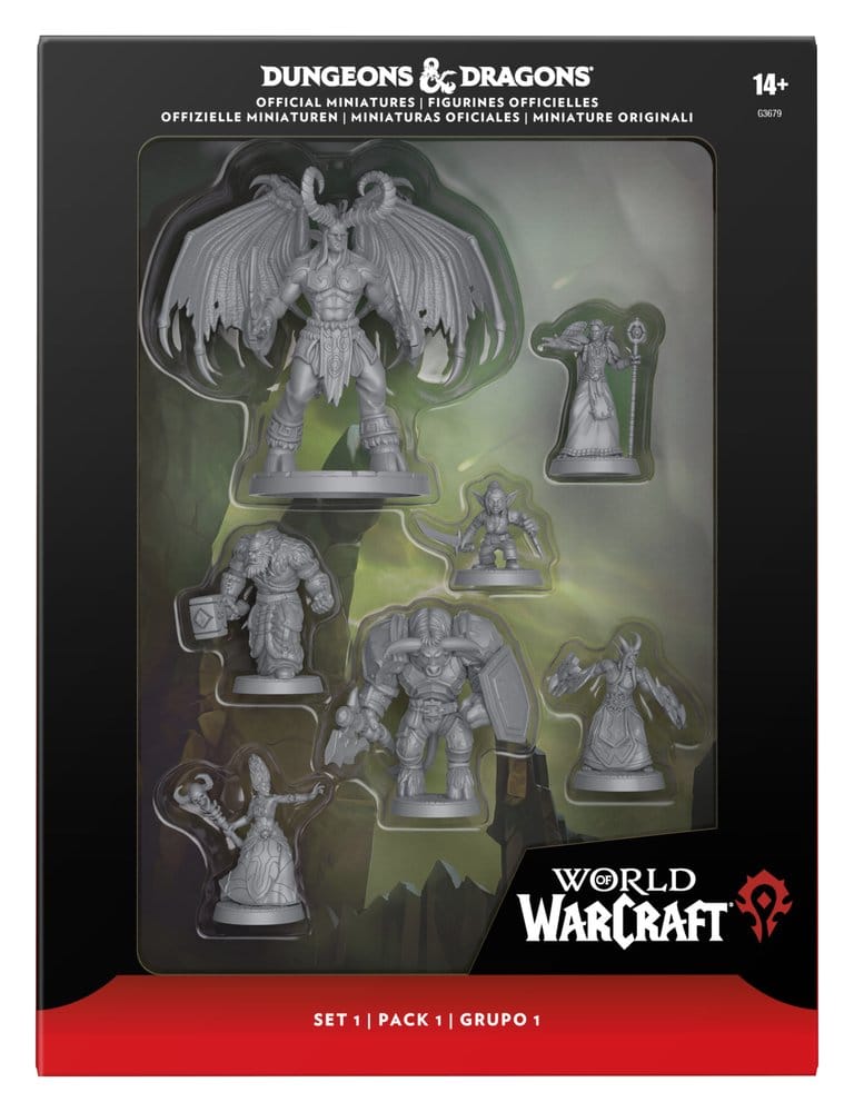 Dungeons & Dragons x World of Warcraft Miniaturen Set 1 (Horde)