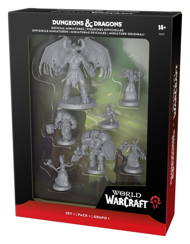 Dungeons & Dragons x World of Warcraft Miniaturen Set 1 (Horde)