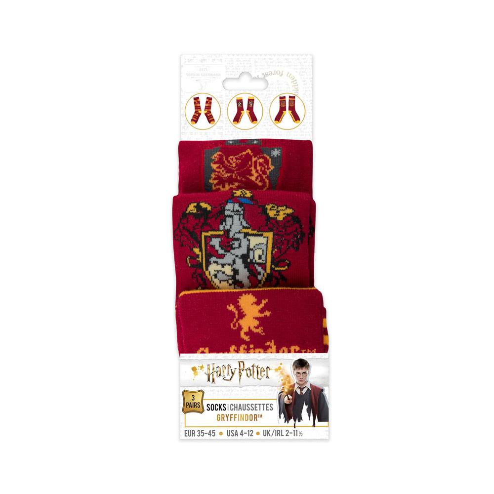 Harry Potter Gryffindor Socken-Set – 3er-Pack für Fans ❤✨