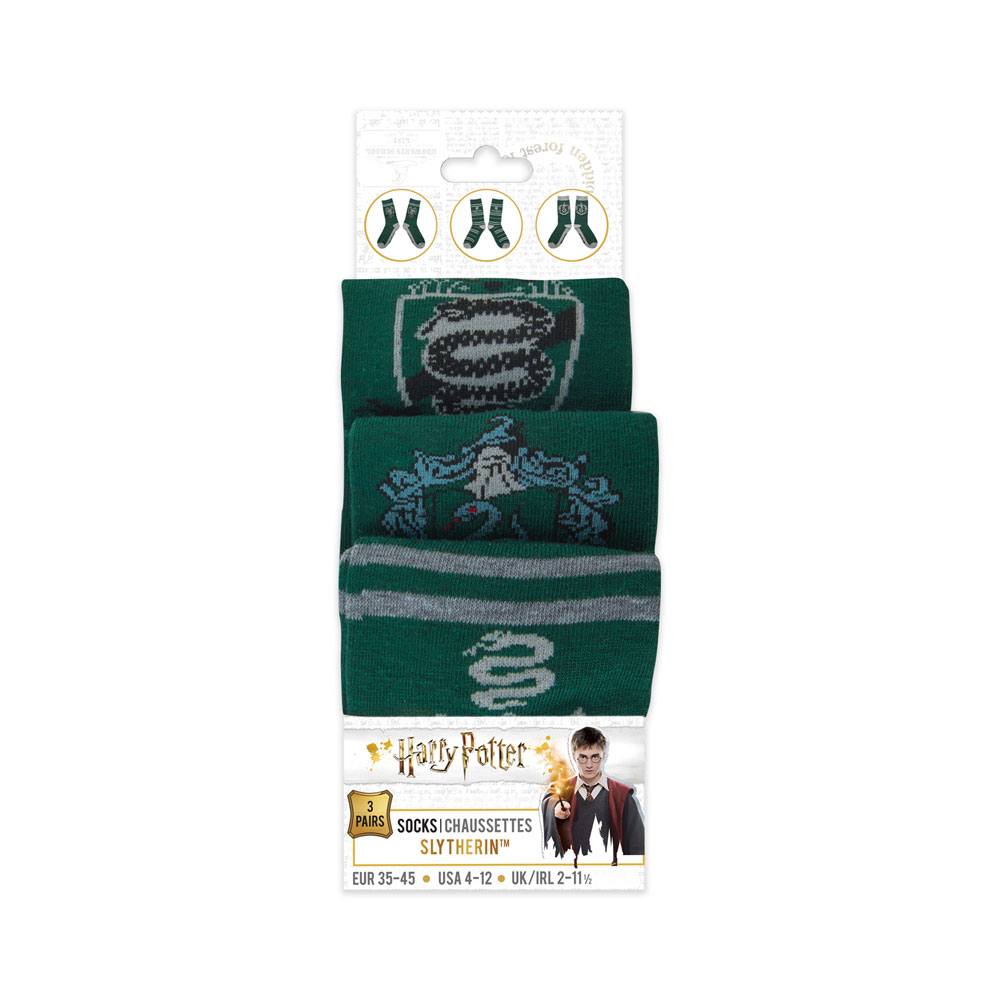 Magische Slytherin Socken – 3er-Set für echte Fans 💚✨