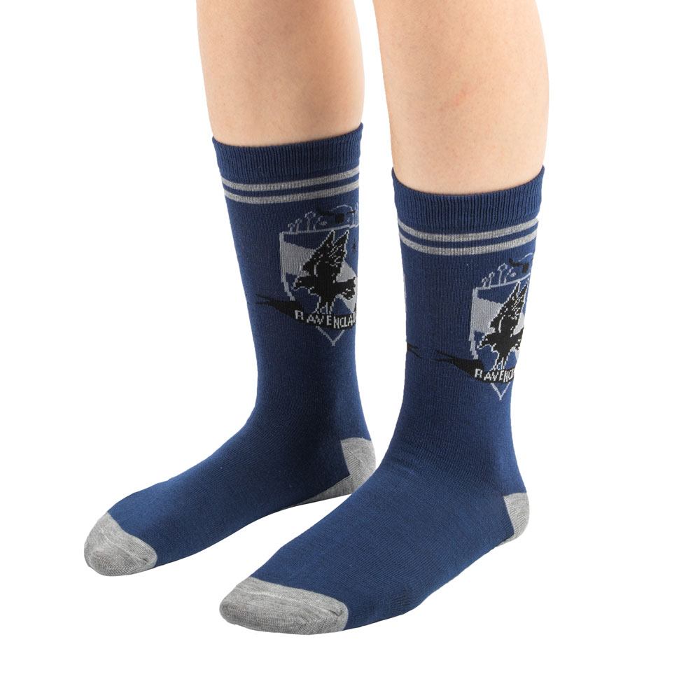 Ravenclaw 3er-Pack Socken – Magische Fußbekleidung 💙✨