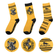 Zestaw skarpet Harry Potter Gryffindor – 3 pary dla fanów 💛✨