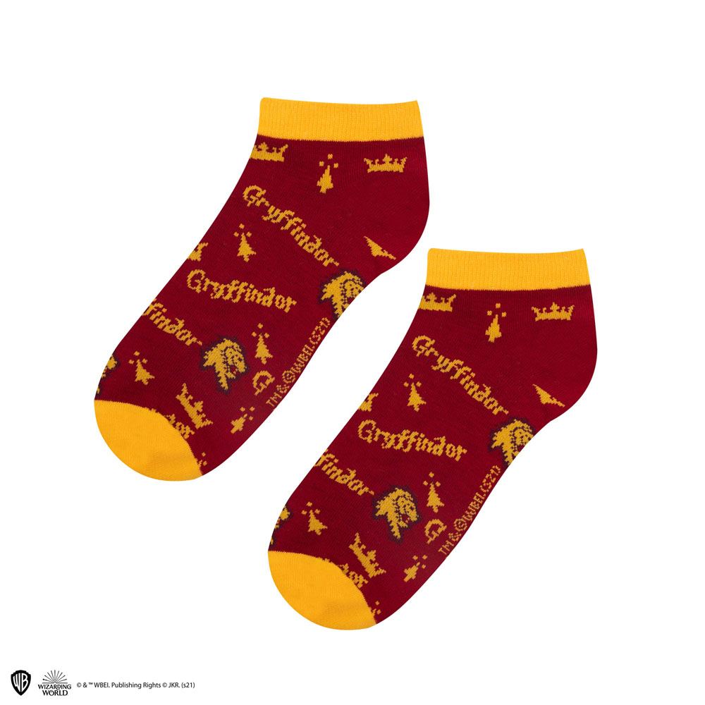 Zauberhafte Gryffindor Knöchelsocken – 3er Pack ❤✨